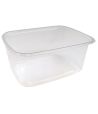Контейнер 250мл, прямоугольный, 108х82х48мм, полупрозрачный, ПП