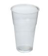Стакан одноразовый 500 мл, диз. "Факел", прозр., ПП, 12 шт/упак "МИСТЕРИЯ" 180 шт/кор РОССИЯ -