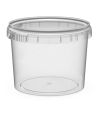 Ведро пищевое 550 мл, d111хh85 мм, без ручки, без крышки, прозр., ПП, 300 шт/кор "Перинт" 300 шт/упак РОССИЯ 0,55/111/К
