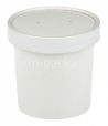 Супница 350 мл, d95хh84 мм, без крышки, бел., карт., 60 шт/упак 600 шт/кор РОССИЯ Ss(w)-350