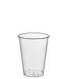 Стакан одноразовый 375 мл, дизайн "Bubble Cup", прозрачный, полипропилен, 25 штук в упаковке 500 штук в коробке