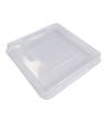 Крышка к контейнеру 163х163х13,5 мм, прозр., ПЭТ 50 шт/упак "OSQ" Lid SmartPack 800 200 шт/кор РОССИЯ Lid SmartPack 800 плоская