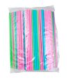 Трубочки для коктейлей 210 мм, d7 мм, цвет в ассорт., пласт. прямые, 250 шт/упак 28 упак/кор БЕЛАРУСЬ